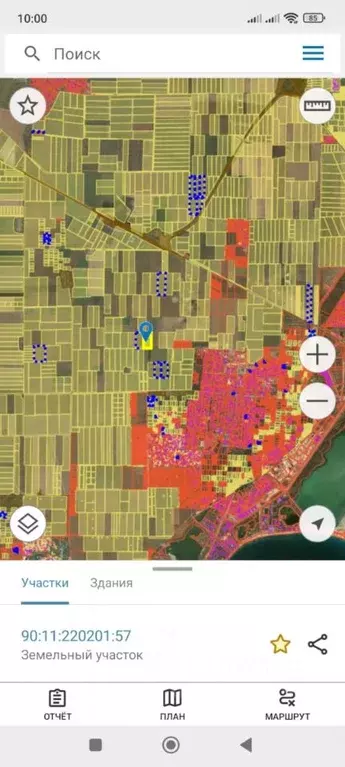 Участок в Крым, Сакский район, с. Уютное  (920.0 сот.) - Фото 1