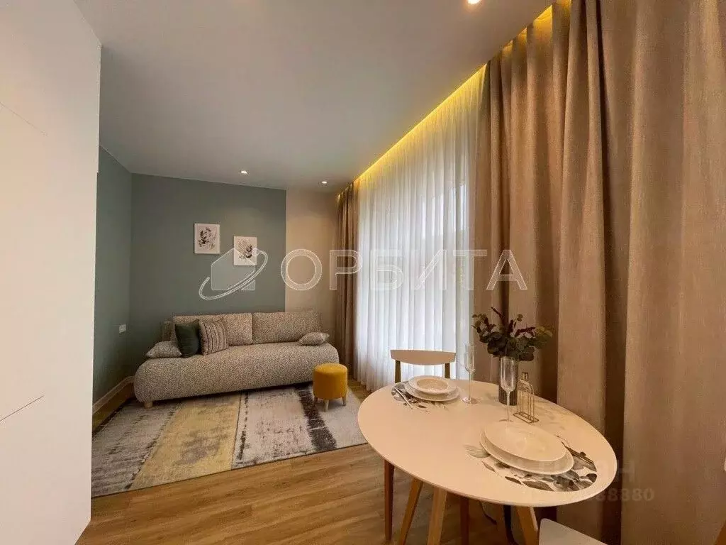 Студия Тюменская область, Тюмень ул. Газовиков, 40 (24.9 м) - Фото 1