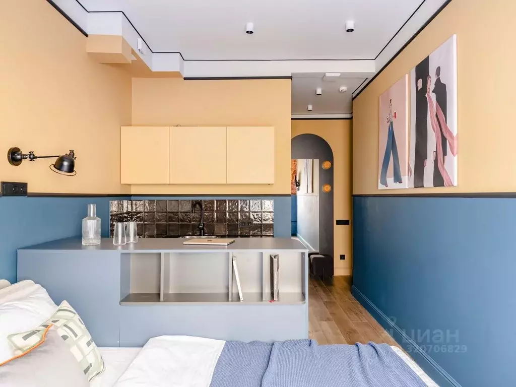 Комната Москва Большой Николопесковский пер., 13 (17.0 м) - Фото 1