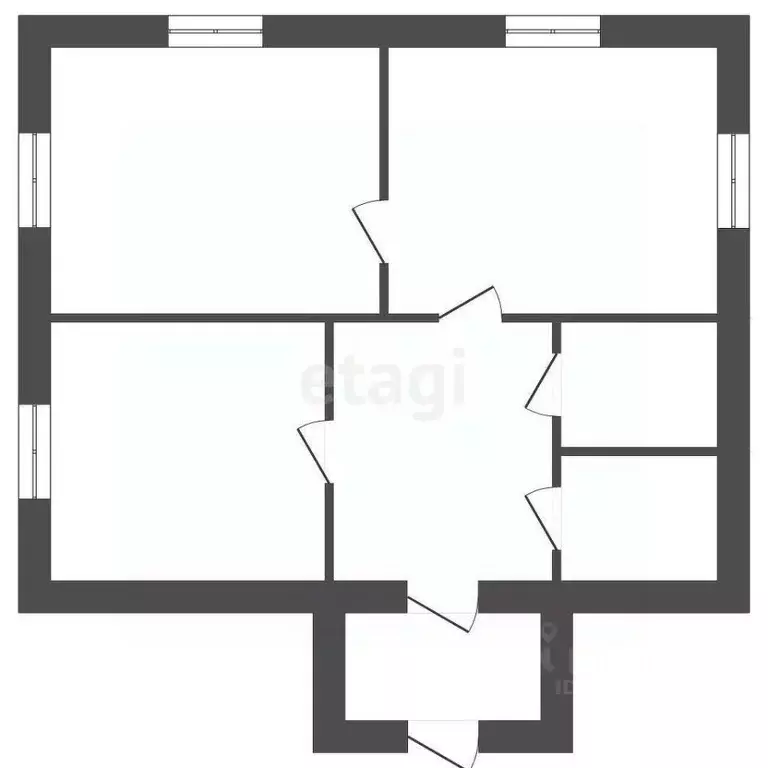 Дом в Мордовия, Саранск городской округ, с. Куликовка пер. Крупской, ... - Фото 2