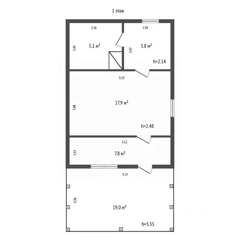 Дом в Красноярский край, Красноярск Алюминий СНТ, ул. Малиновая, 93 ... - Фото 2