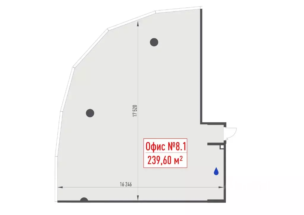 Офис в Москва ул. Серегина, 5К2 (240 м) - Фото 0