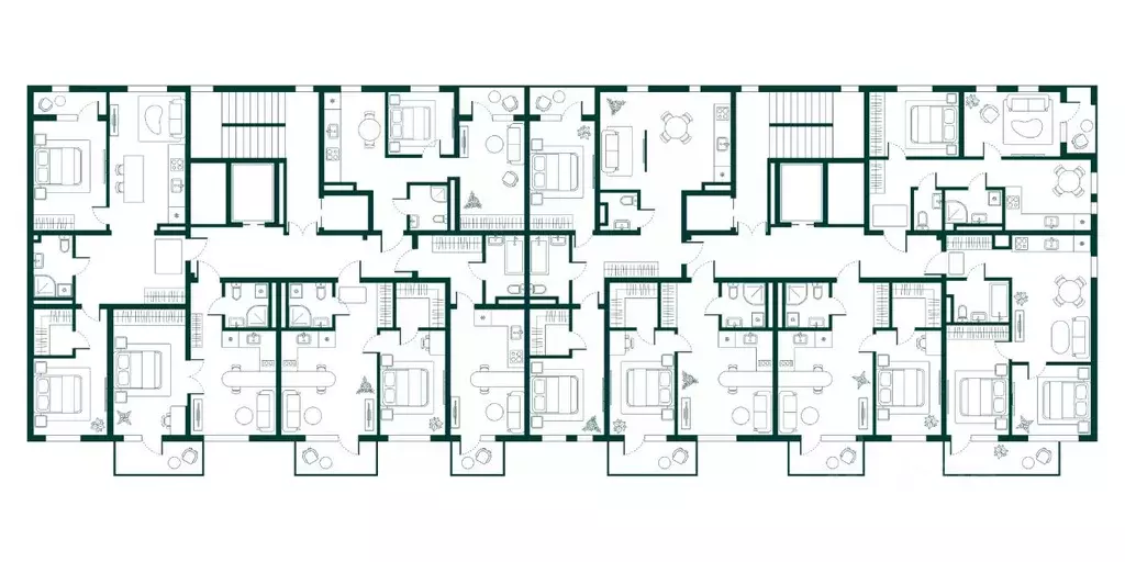 1-к кв. Дагестан, Дербент Новая История жилой комплекс (34.72 м) - Фото 2