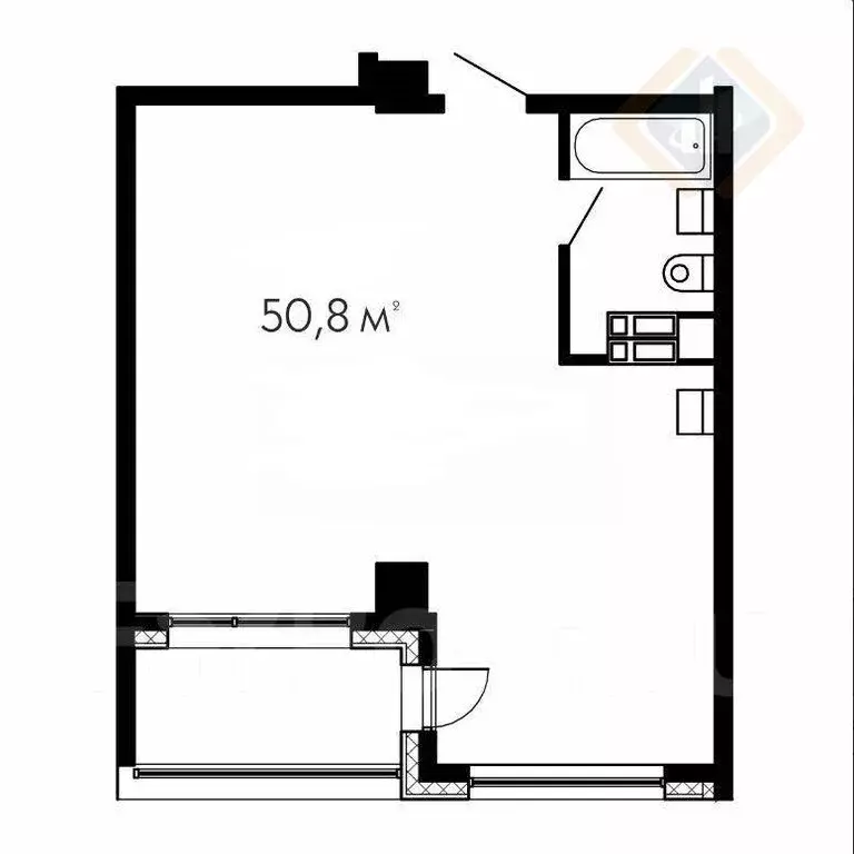 Квартира-студия: Приморский край, Владивосток, Первореченский район, ... - Фото 1