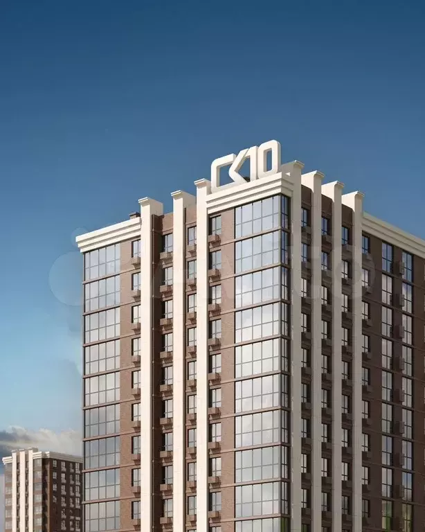 Квартира-студия, 34,2 м, 15/19 эт. - Фото 1