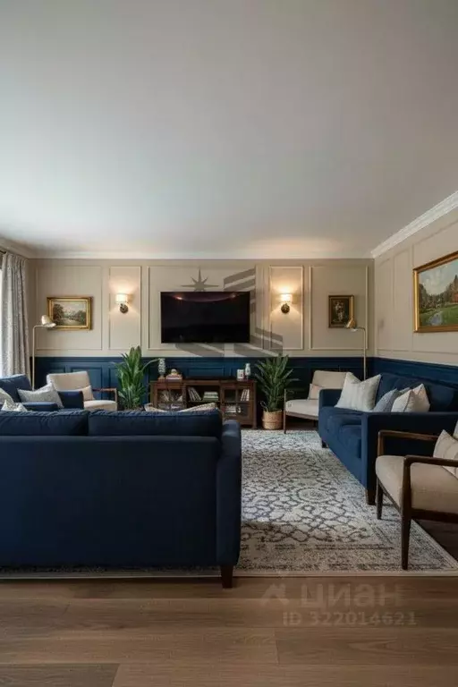 3-к кв. Санкт-Петербург наб. Адмирала Лазарева, 22 (110.0 м) - Фото 1