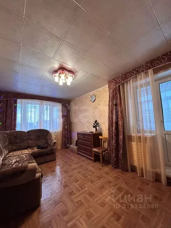 2-к кв. Коми, Усинск Молодежная ул., 14 (50.4 м) - Фото 0