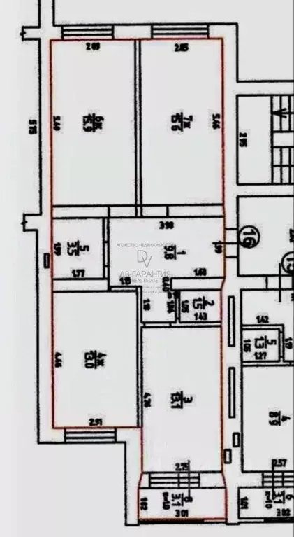 3-к кв. Калининградская область, Калининград ул. Аллея Смелых, 188А ... - Фото 2