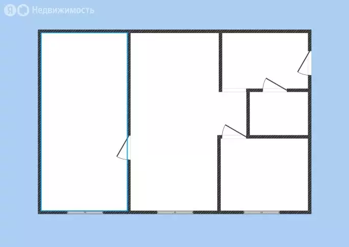 2-комнатная квартира: Губкин, улица Мира, 14 (39 м) - Фото 1