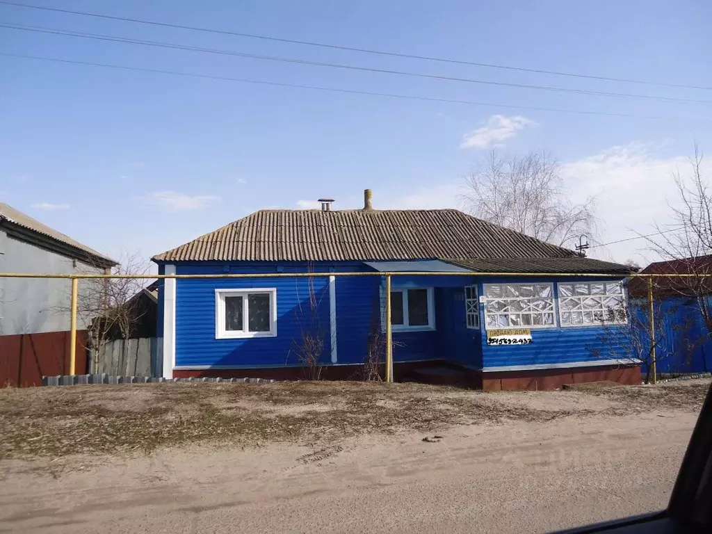 Дом в Воронежская область, Лискинский район, с. Ермоловка  (50 м) - Фото 0