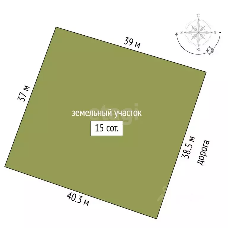 Участок в Ленинградская область, Приозерский район, Раздольевское ... - Фото 2