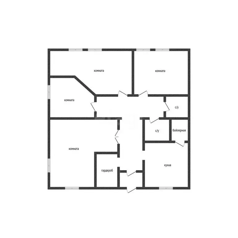 Дом в Строитель, Центральная улица (110.5 м) - Фото 1