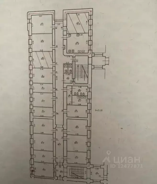 Комната Санкт-Петербург ул. Большая Зеленина, 31/1 (20.0 м) - Фото 2