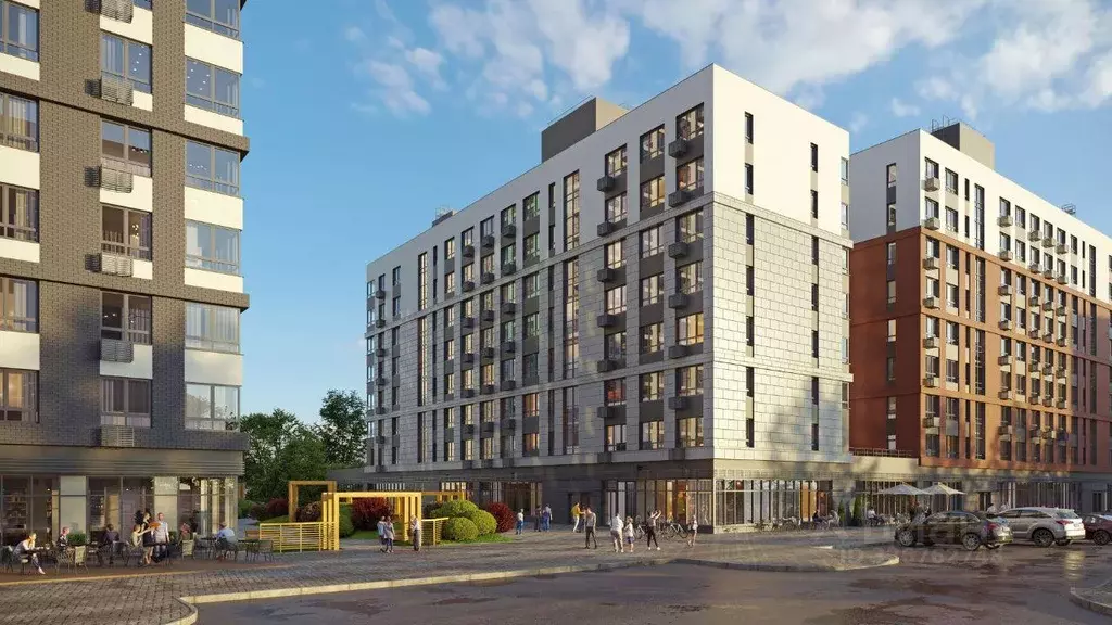 Квартира, 2 комнаты, 76.7 м - Фото 1