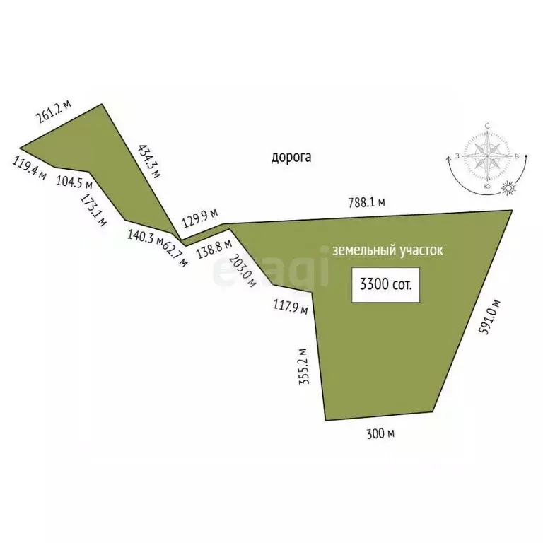 Участок в Забайкальский край, Дульдургинский район, с. Западный Узон  ... - Фото 2