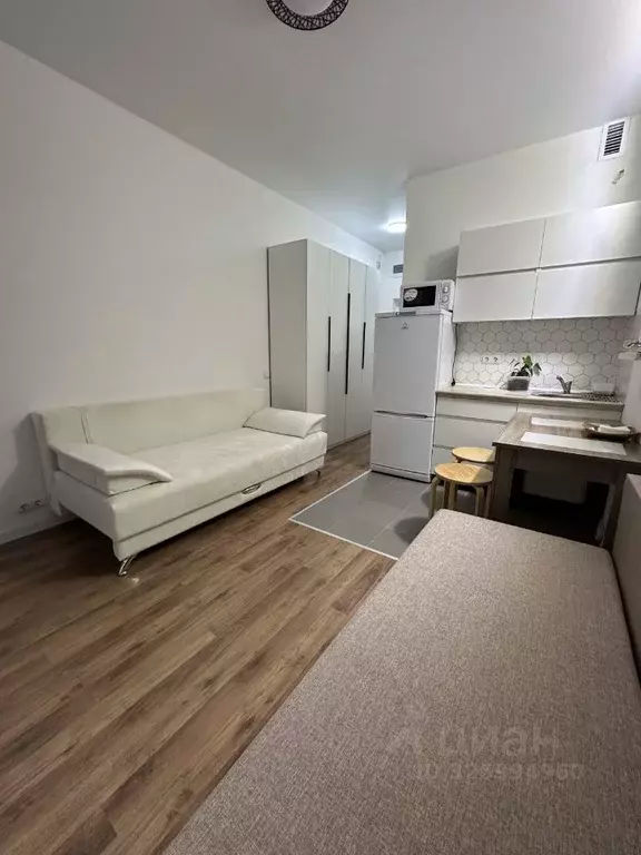 Студия Москва пос. Коммунарка, ул. Потаповская Роща, 20к1 (18.3 м) - Фото 2