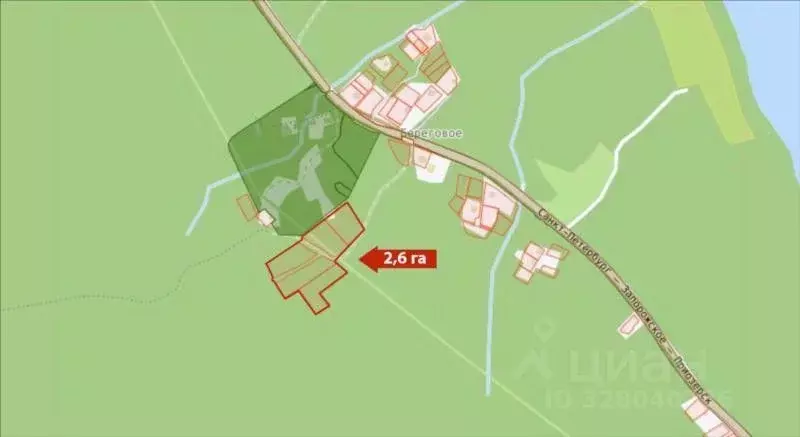 Участок в Ленинградская область, Приозерский район, Ларионовское ... - Фото 1