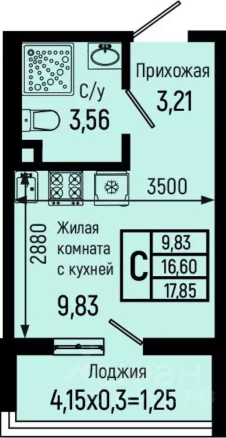 Студия Краснодарский край, Туапсинский муниципальный округ, с. Небуг ... - Фото 0