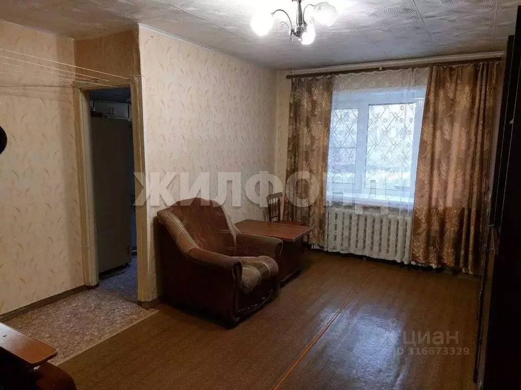 2-к кв. Новосибирская область, Новосибирск ул. Достоевского, 10 (43.5 ... - Фото 0
