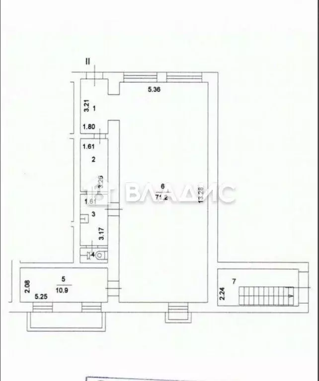 Помещение свободного назначения в Москва Смольная ул., 47 (111 м) - Фото 1
