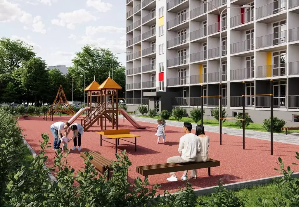 Студия Ярославская область, Ярославль Ярославская ул., 33 (26.19 м) - Фото 1