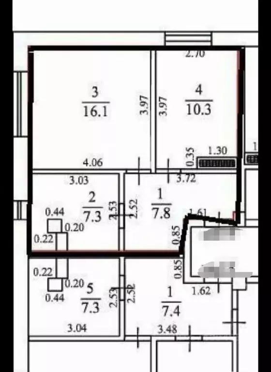 1-к кв. Краснодарский край, Анапа проезд Родниковый, 15 (42.0 м) - Фото 2
