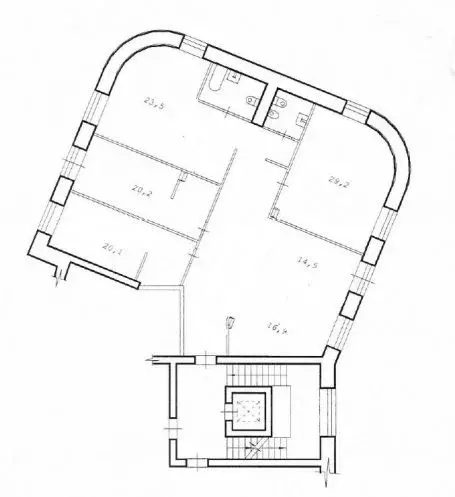 5-к кв. Новосибирская область, Новосибирск Инская ул., 56 (173.0 м) - Фото 0