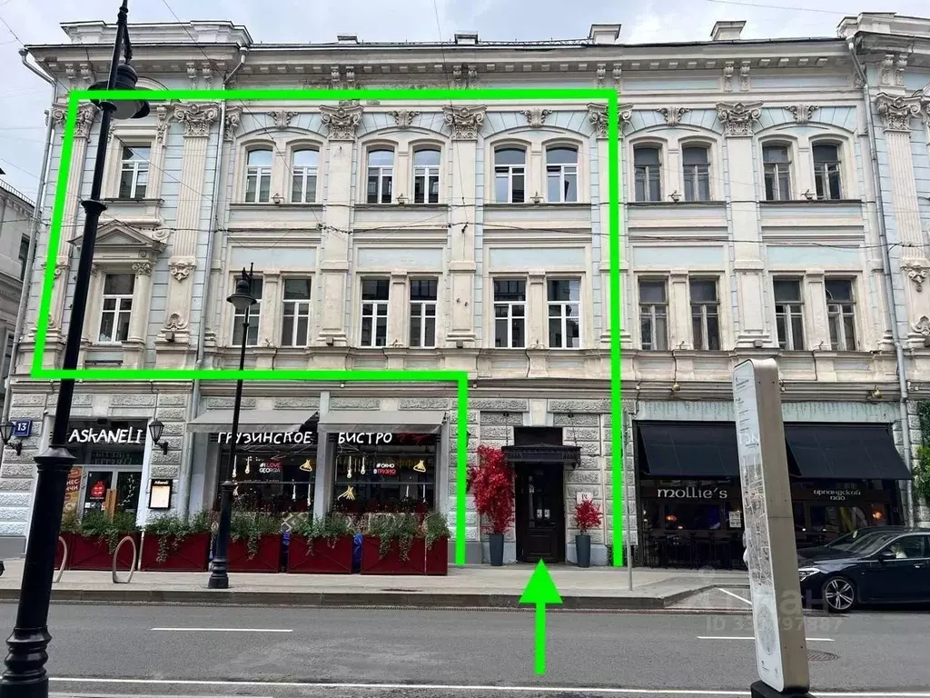 Помещение свободного назначения в Москва Мясницкая ул., 13С3 (360 м) - Фото 1