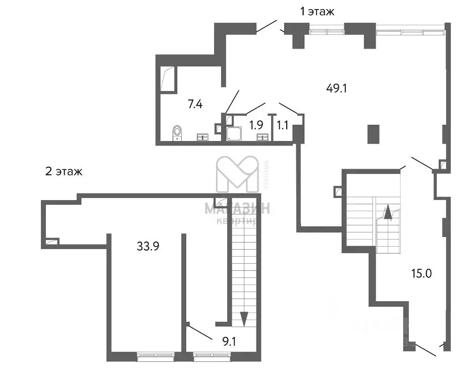 Офис в Санкт-Петербург Парашютная ул., 19К1 (118 м) - Фото 2