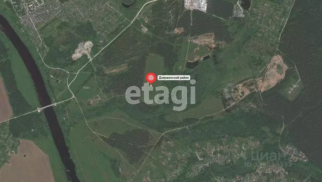 Участок в Калужская область, Дзержинский муниципальный округ, ... - Фото 1