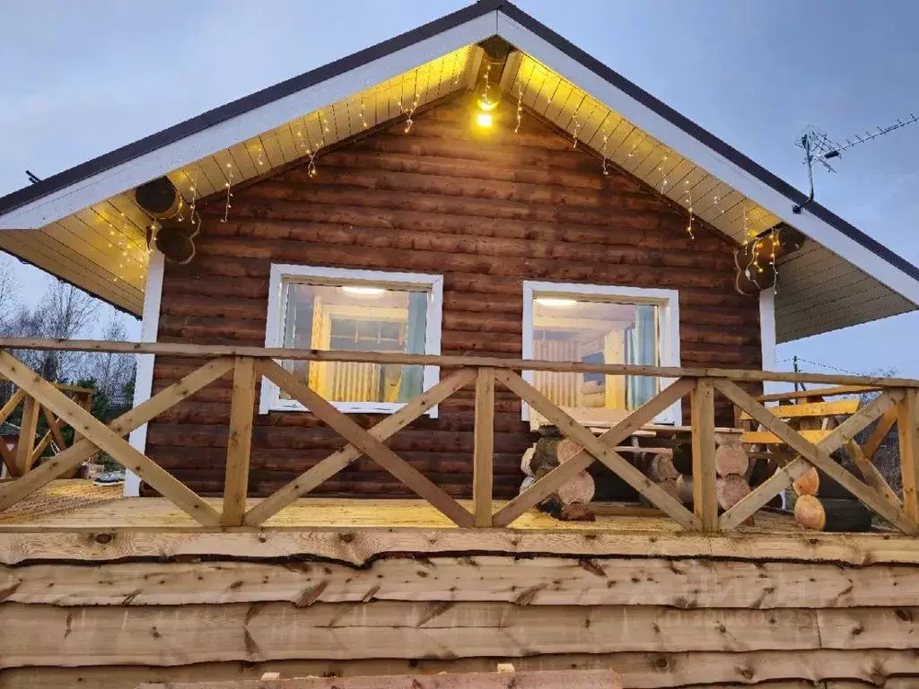 Дом в Карелия, Пряжинский район, Чалнинское с/пос, д. Нижние Виданы ... - Фото 1