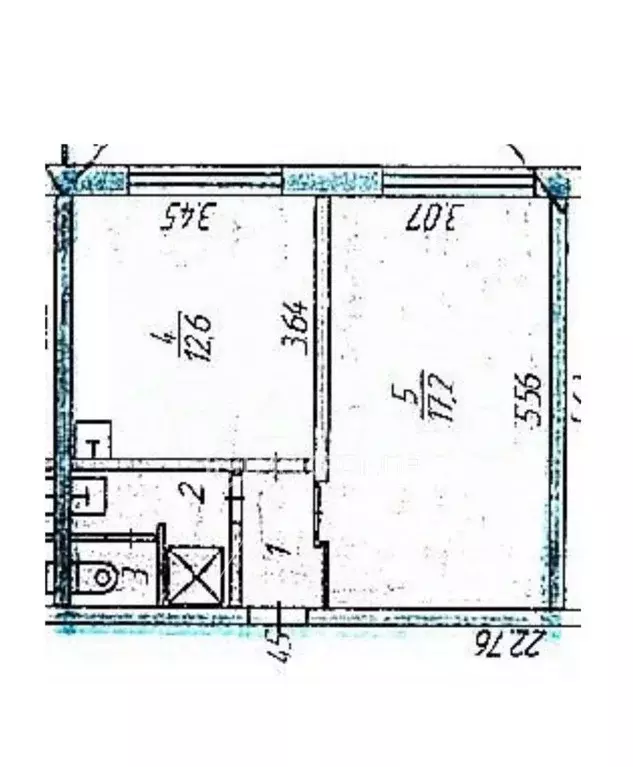 1-к кв. Челябинская область, Челябинск ул. 50-летия ВЛКСМ, 8 (36.4 м) - Фото 2