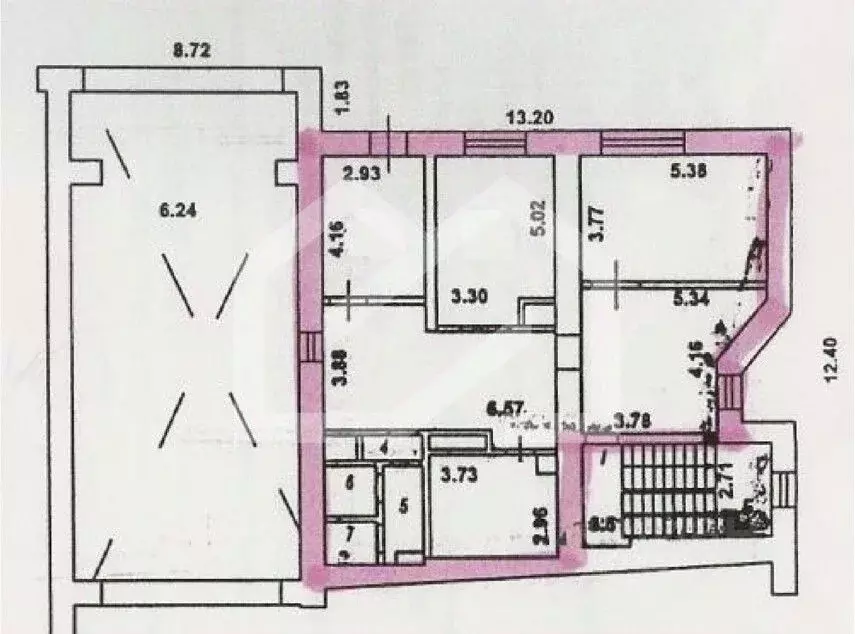 Помещение свободного назначения в Москва Саввинская наб., 7С3 (124 м) - Фото 2