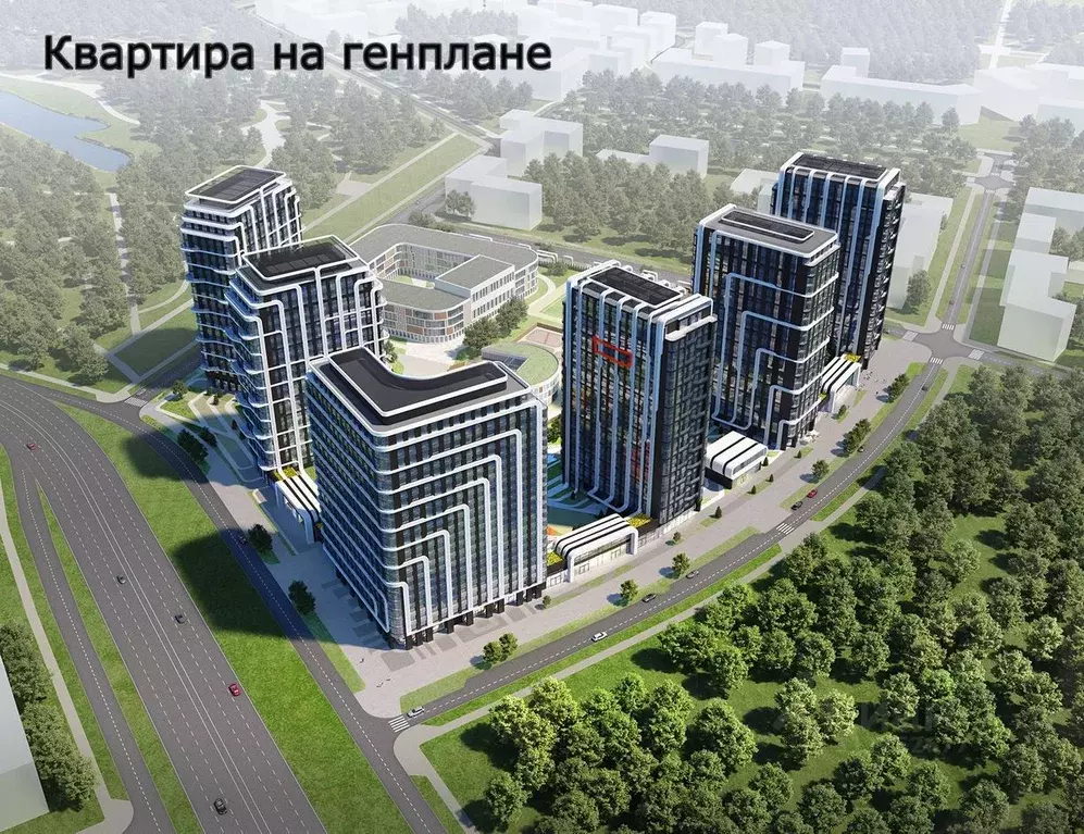 2-к кв. Москва ул. Нижние Мневники, 16к3 (70.3 м) - Фото 1