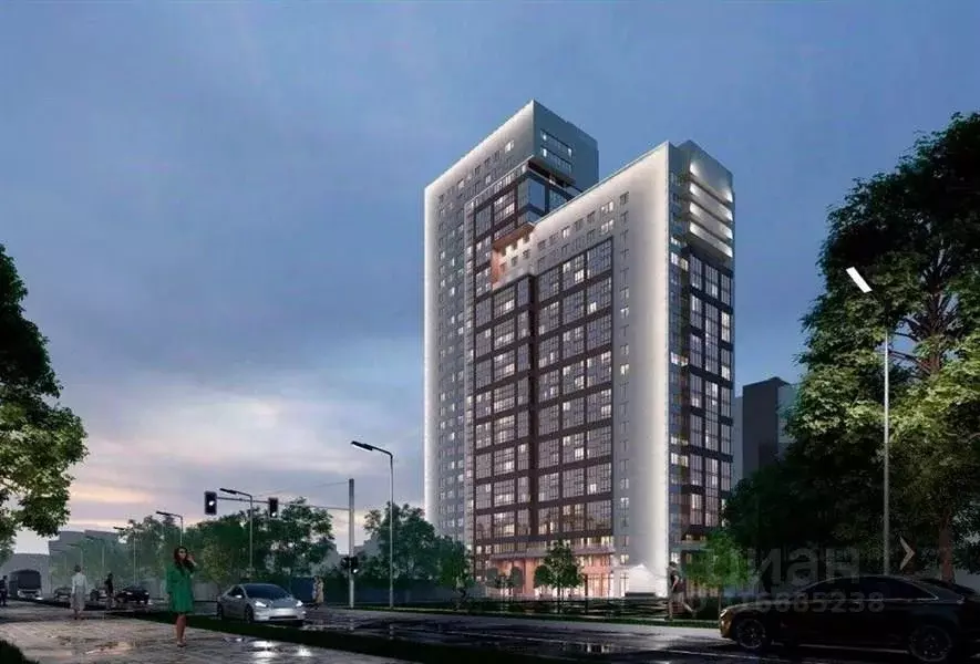 1-к кв. Воронежская область, Воронеж Транспортная ул., 58 (39.82 м) - Фото 2