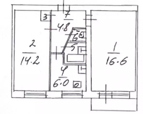 2-к кв. Московская область, Люберцы городской округ, Малаховка пгт ш. ... - Фото 2