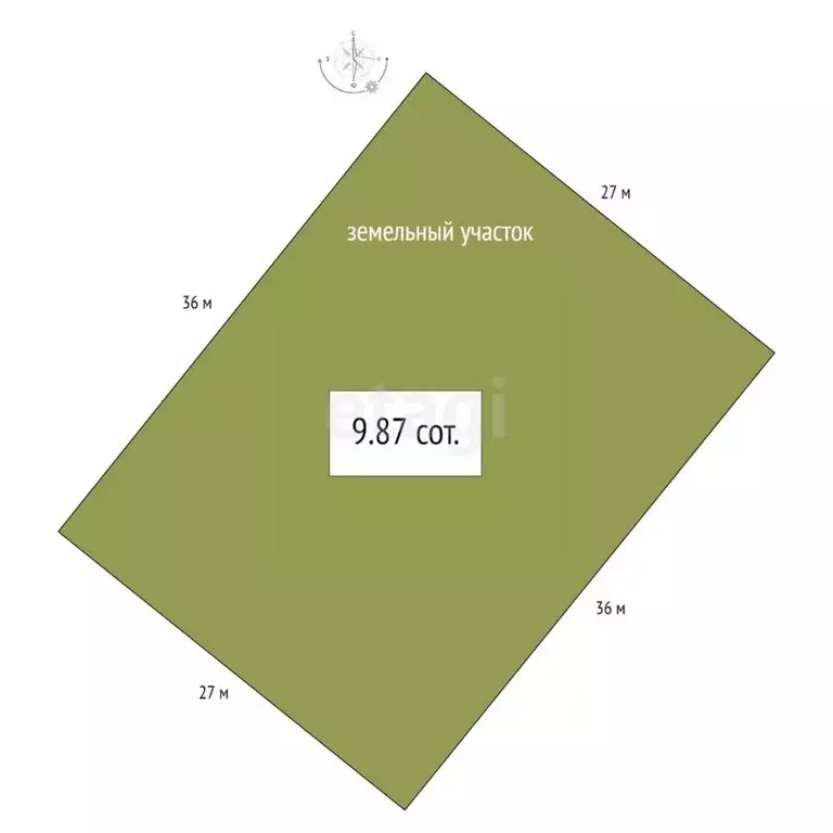 Участок в Алтай, Майминский район, Манжерокское с/пос, с. Озерное  ... - Фото 2