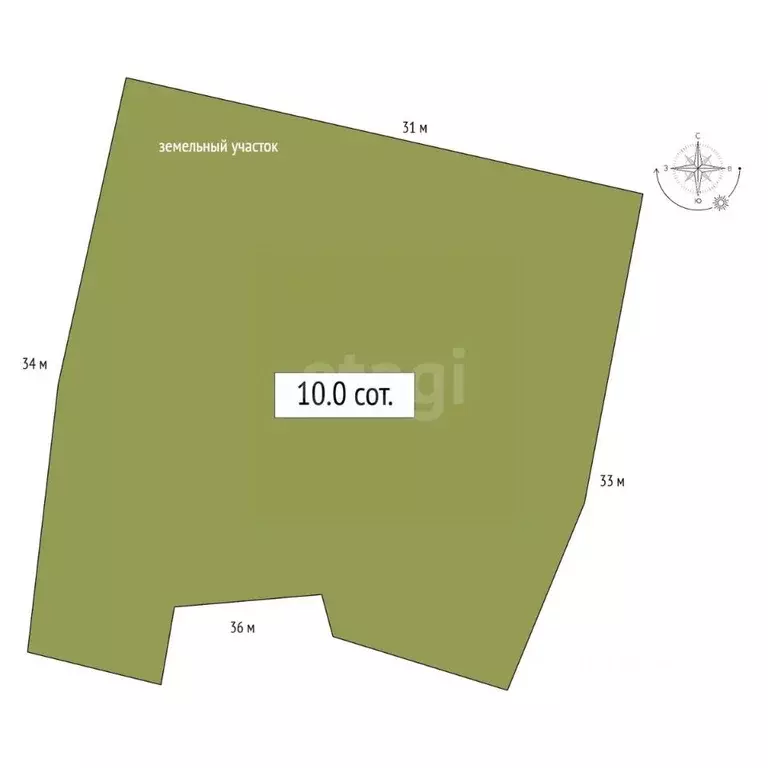 Участок в Алтай, Чемальский район, с. Аюла Центральная ул., 22 (10.0 ... - Фото 1