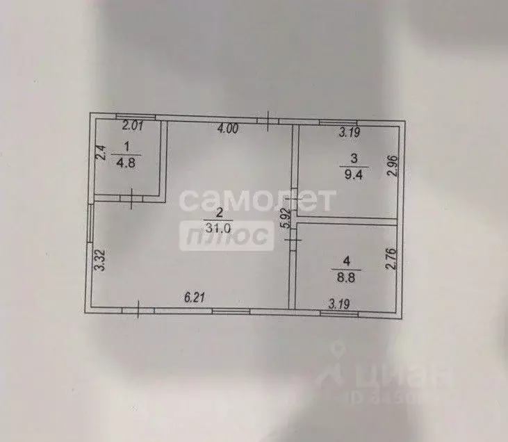 Дом в Калужская область, Ферзиковский район, Красный Городок с/пос, д. ... - Фото 2