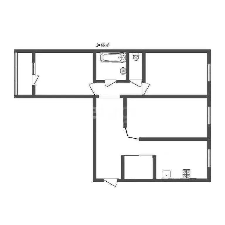 3-комнатная квартира: Тула, улица Демонстрации, 2 (115 м) - Фото 0