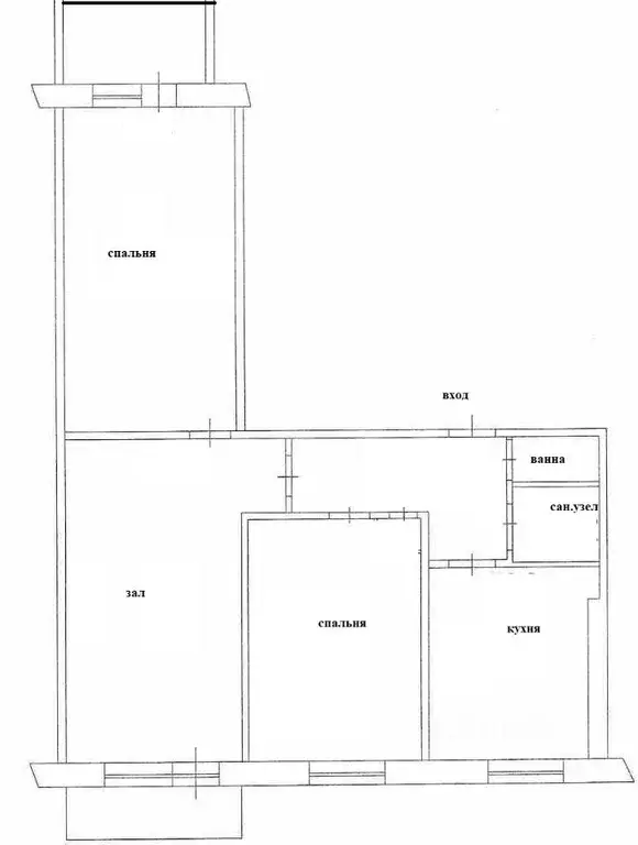 3-к кв. кемеровская область, кемерово просп. ленина, 146 (67.0 м) - Фото 1