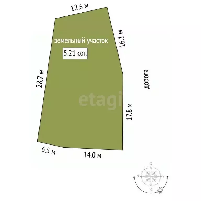 Дом в Саха (Якутия), Якутск ул. Партизана Егорова, 8/1 (57 м) - Фото 2