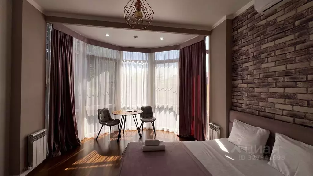 Студия Краснодарский край, Сочи Виноградная ул., 216А (21.9 м) - Фото 1