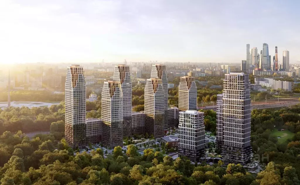 3-к кв. Москва Нова жилой комплекс, к2 (85.69 м) - Фото 1