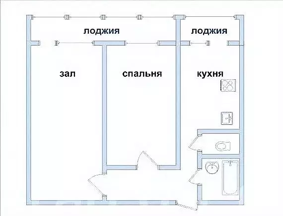 Комната Москва ул. Бестужевых, 13 (20.0 м) - Фото 1