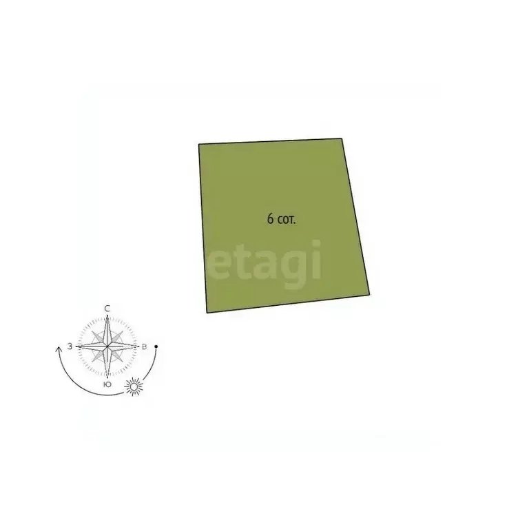 Участок в Белгородская область, Белгород Юго-Западный-2.2 мкр, пер. ... - Фото 2