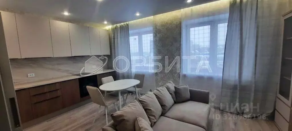 1-к кв. Тюменская область, Тюмень ул. Мельникайте, 36к2 (52.6 м) - Фото 1