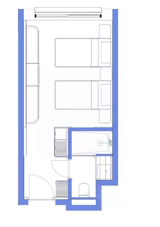 Студия Ставропольский край, Пятигорск ул. Леваневского, 3Д (20.8 м) - Фото 1