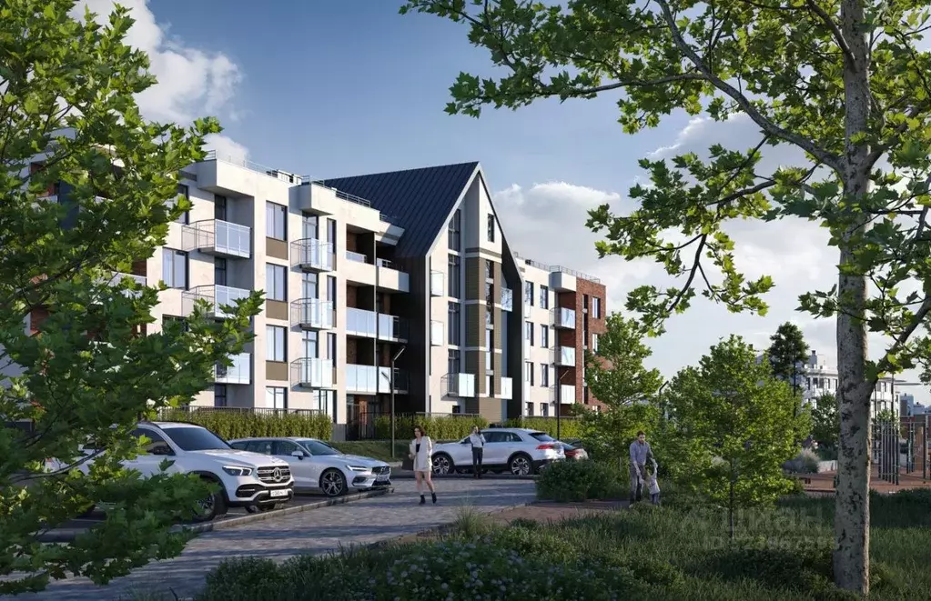 2-к кв. Калининградская область, Гурьевский муниципальный округ, пос. ... - Фото 2