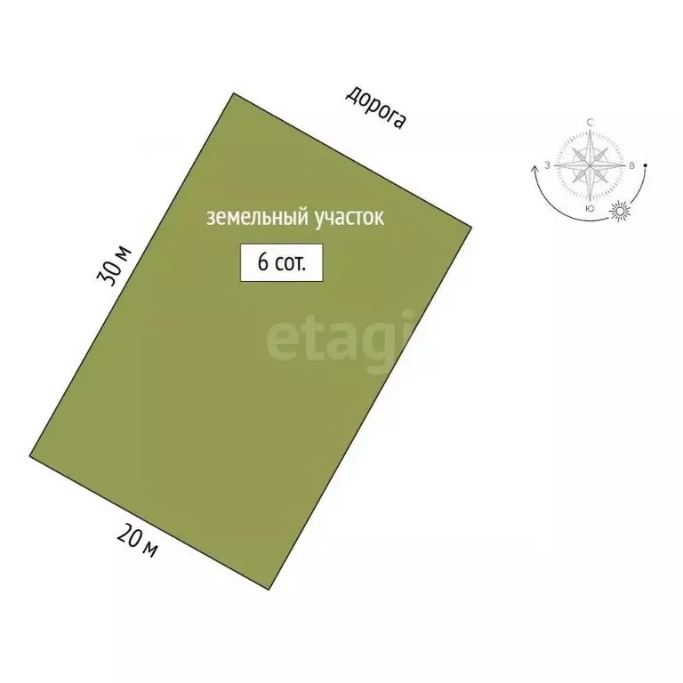Участок в Ямало-Ненецкий АО, Новый Уренгой ул. Грибная, 19 (600.0 ... - Фото 1